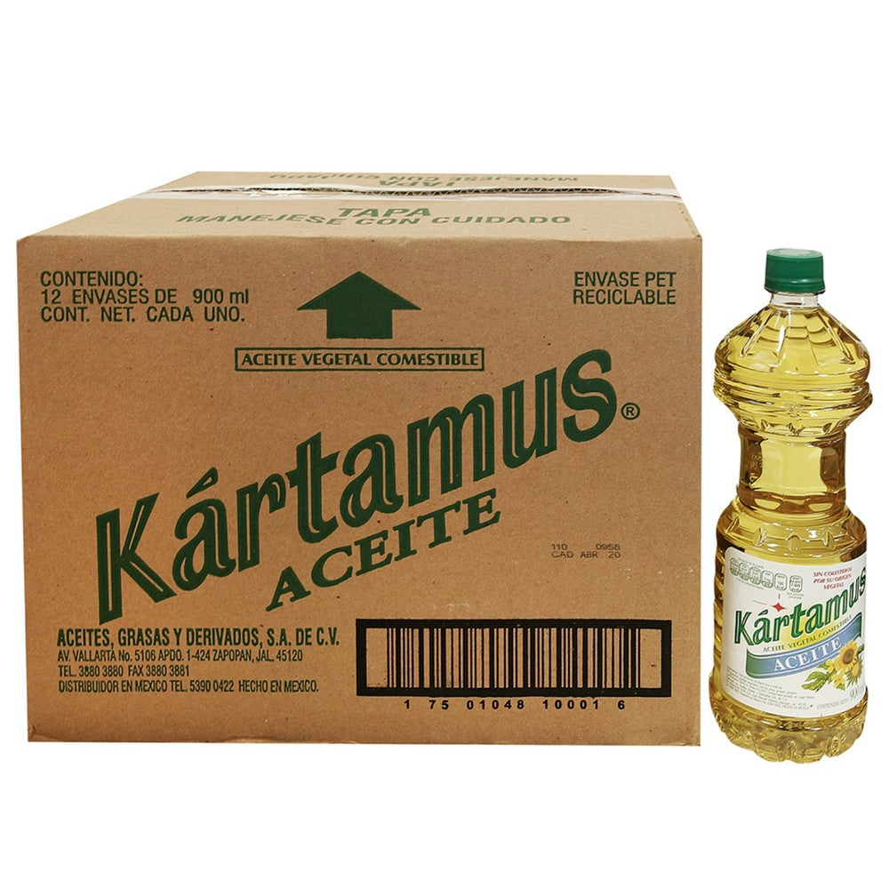 CAJA ACEITE KARTAMUS 900 ML (12 PIEZAS)