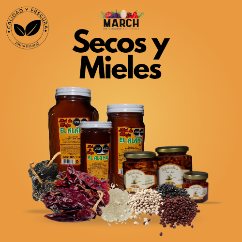 PRODUCTOS SECOS Y MIELES