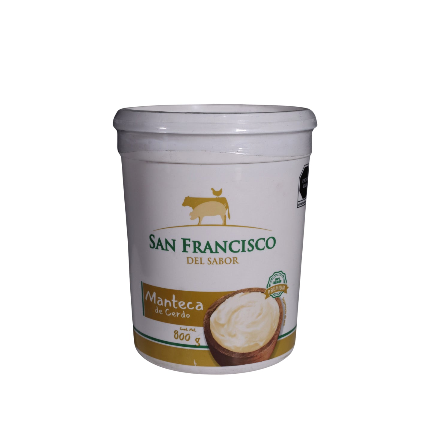 MANTECA DE CERDO SAN FRANCISCO (800 GR)